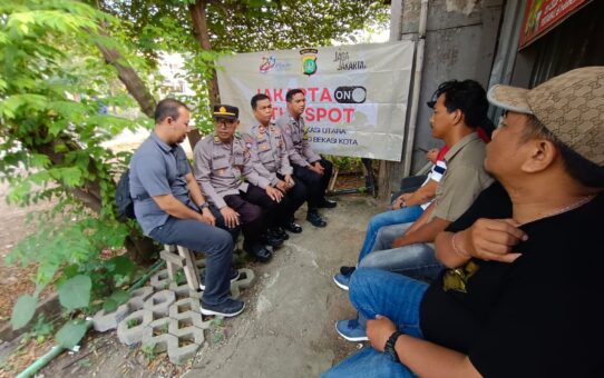 Wakapolsek Bekasi Utara Laksanakan Jaga Jakarta On The Spot di Kelurahan Perwira