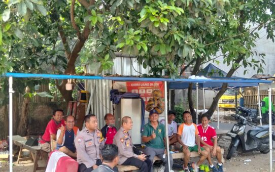 Jaga Bekasi On The Spot: Sambangi Kampung Bulak, Kanit Binmas Polsek Jatiasih Serap Aspirasi Warga
