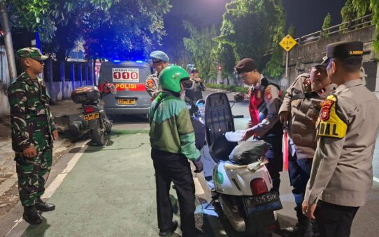 Polres Jakpus Gelar Operasi Cipta Kondisi, Sejumlah Motor Tanpa Surat Diamankan