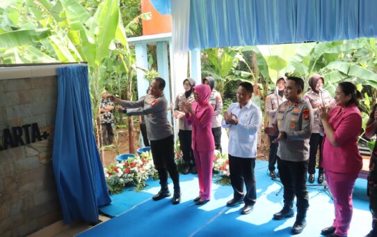 Polda Metro Jaya Resmikan Fasilitas Air Bersih di Bojongsari Depok, 815 Warga Terbantu