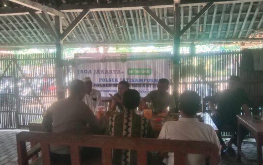 Kapolsek Jatisampurna Gelar Jaga Jakarta On The Spot di Jatirangga, Dorong Kolaborasi Warga Perkuat Kamtibmas