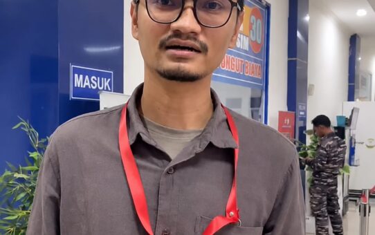 Pemohon SIM Ucapkan Terima Kasih atas Pelayanan Satpas SIM Daan Mogot