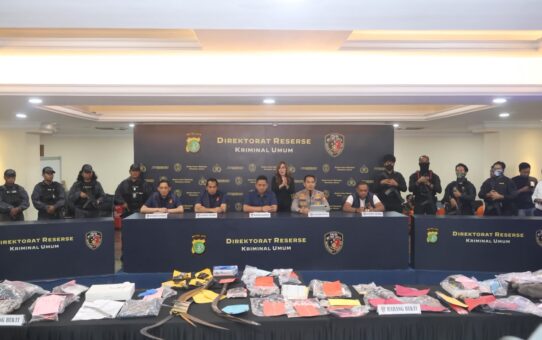 Polda Metro Jaya Ungkap 2.216 Kasus Curat Curas dan Curanmor, Sebanyak 2.054 Tersangka Diamankan*