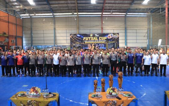 Polres Metro Bekasi Kota Meriahkan Hari Bhayangkara ke-80 dengan Turnamen Futsal