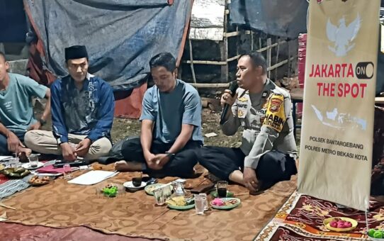 POLSEK BANTAR GEBANG GELAR JAGA JAKARTA ON THE SPOT DAN SERAP ASPIRASI MASYARAKAT