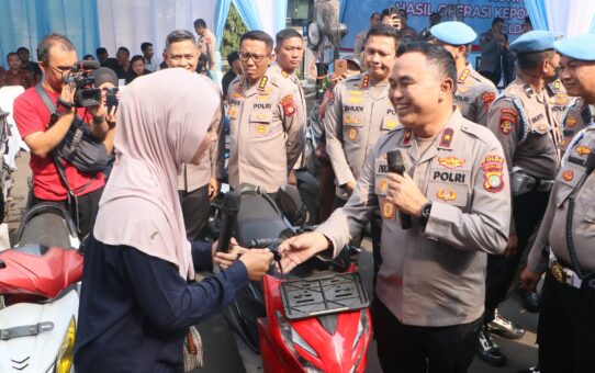 Polda Metro Jaya Kembalikan 67 Kendaraan kepada Pemilik yang Sah