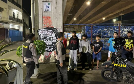 Tim Jaga Jakarta Singa Patroli Malam Wilayah Bekasi Timur Rawalumbu Bantargebang