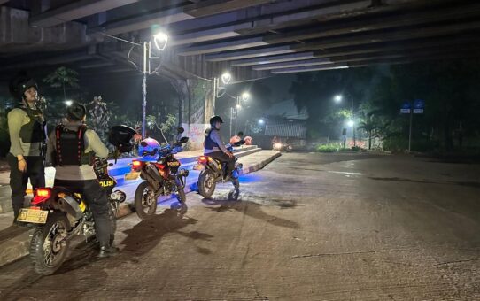 Tim Jaga Jakarta Kuda Nil Patroli Malam Cegah 3C Balap Liar Dan Tawuran