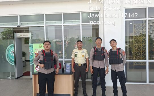 Tim Patroli Perintis Presisi Polres Bekasi Kota Gelar Patroli Dialogis PN Bekasi