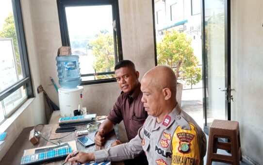 Bhabinkamtibmas Bantargebang DDS Di CV Dwina Unggul Lestari