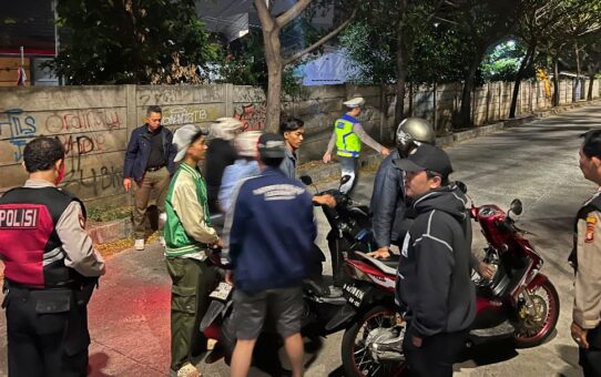 Jaga Jakarta On The Spot, Polsek Bekasi Selatan Perketat Razia Kejahatan Jalanan