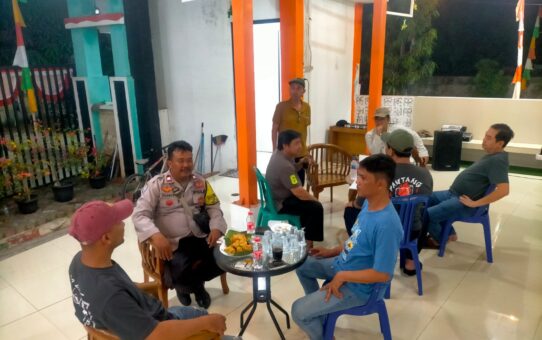 Bhabinkamtibmas Pejuang Patroli Guantibmas Perum THB Imbau Warga Waspada 3C