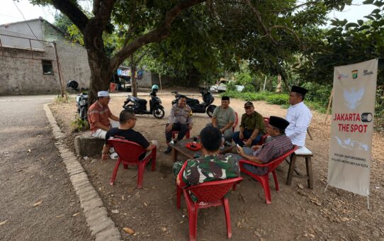 Polsek Bantargebang Gelar Jaga Jakarta On The Spot, Serap Aspirasi Warga Mustikajaya untuk Perkuat Kamtibmas