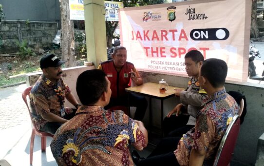 Jaga Jakarta On The Spot: Polsek Bekasi Selatan Bangun Keamanan Dari Kedekatan Dengan Warga