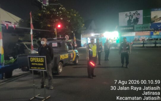 Ciptakan Situasi Yang Aman dan Kondusif, Polsek Jatiasih Intensifkan Razia Stasioner dan Patroli Wilayah