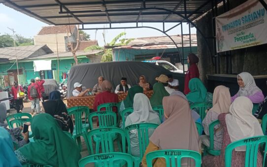 Bhabinkamtibmas Bantargebang Bersama Mahasiswa Tanam Pohon Penghijauan