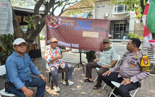 Jaga Jakarta On The Spot di Jatiwaringin, Polisi Ajak Warga Ronda