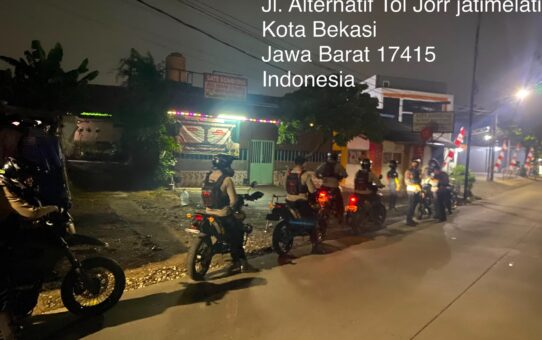 Tim Presisi 1 Polres Bekasi Kota Gelar Operasi Kejahatan Jalanan Dini Hari