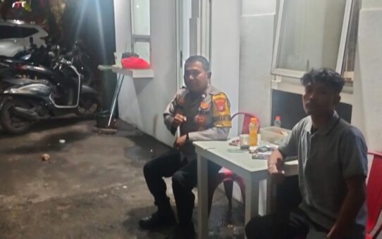 Bhabin Jatiasih Monitoring Padepokan Kiesantri Tengah Malam