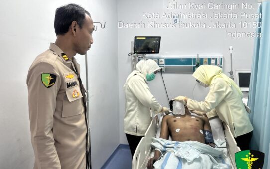 Biddokkes Polda Metro Jaya Kerahkan Tim Keslap dan DVI Tangani Kebakaran Gedung Bapenda