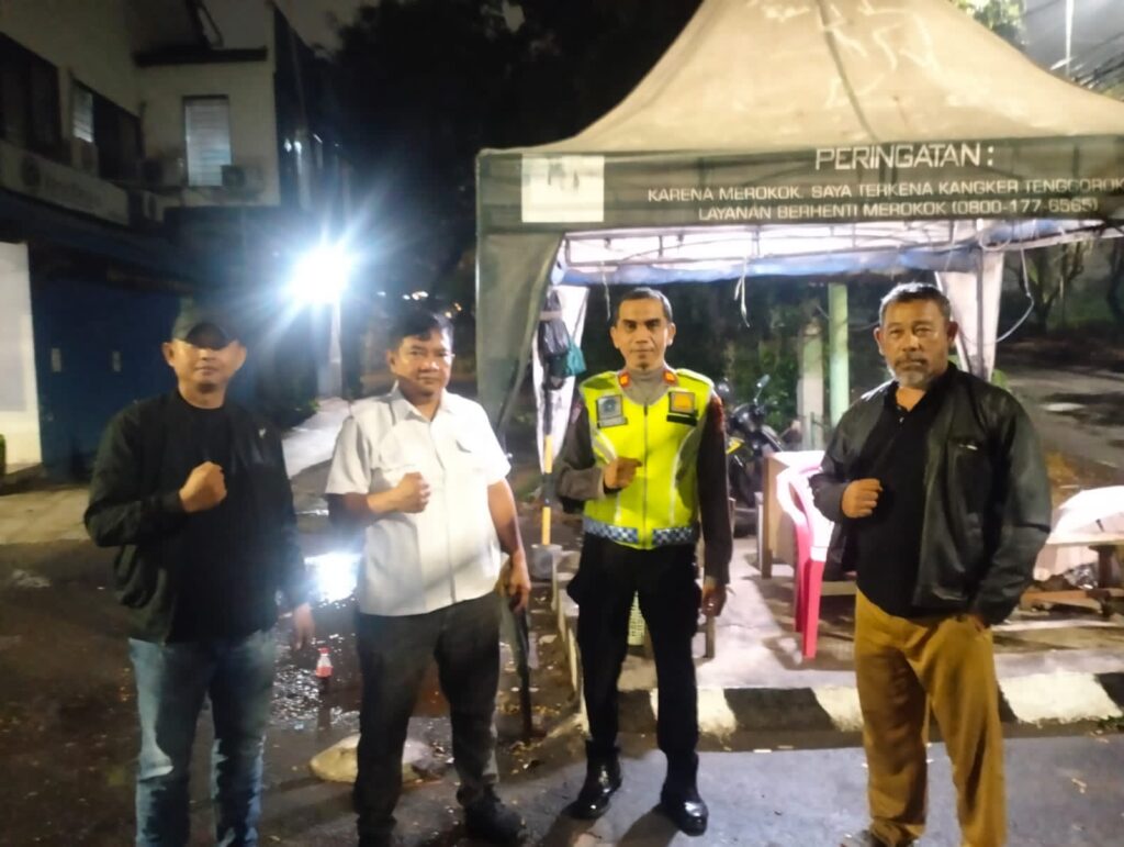 Jaga Jakarta On The Spot, Intensifkan Razia dan Patroli Polsek Bekasi Barat Cegah Tawuran