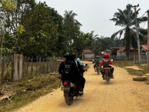 Pantau Karhutla, Satbrimob Polda Jambi Bersama Instansi Terkait Patroli Kawasan Konservasi Gajah di Tebo
