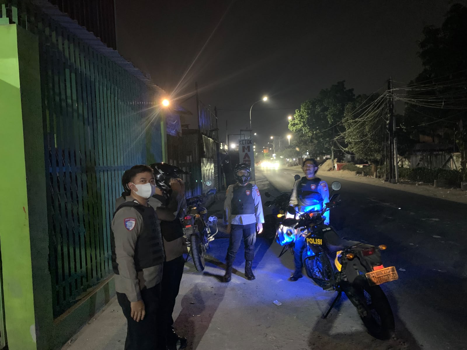 PATROLI KEJAHATAN JALAN TIM "SERIGALA" JAGA JAKARTA WILAYAH BEKASI TIMUR, BANTAREBANG DAN BEKASI BARAT