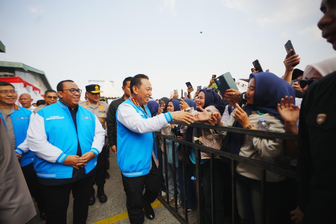 Kapolri Sebut Buruh Tekstil Pahlawan Devisa, Dorong Industri Terus Tumbuh