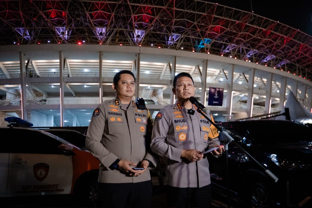 Usai Dua Laga di SUGBK, Polda Metro Jaya Imbau Penonton Pulang Tertib
