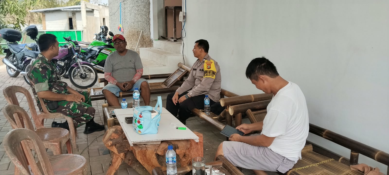 Jaga Jakarta On The Spot, Polsek Bantargebang Serap Aspirasi Masyarakat di Mustikasari