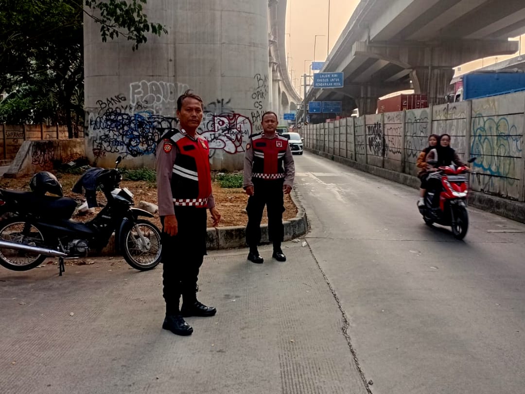 Cegah Tawuran dan 3C, Polsek Bekasi Selatan Perkuat Patroli di Cikunir Raya