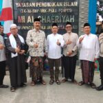 Maulid Nabi Muhammad SAW 1448 H di Masjid Al Khoiriyah Cimuning, Bhabinkamtibmas Hadir Pastikan Kegiatan Kondusif