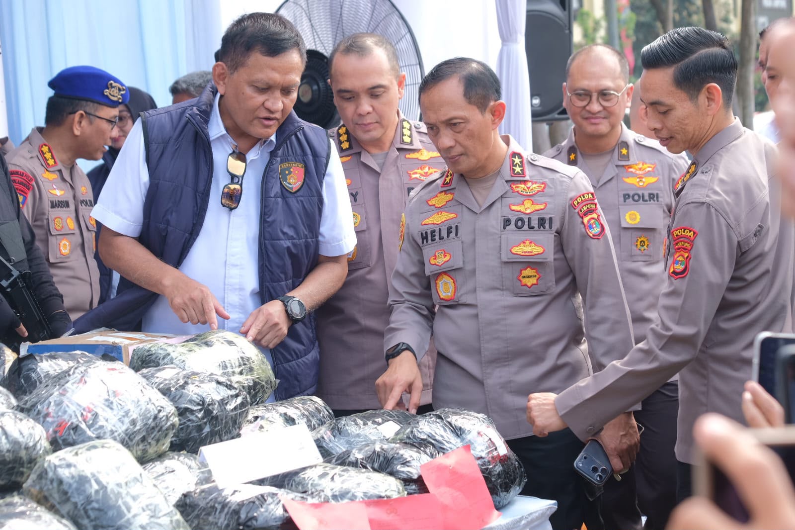 Ops Antik Krakatau 2026, Polda Lampung Ungkap 379 Kasus Narkoba dan Sita 85,9 Kilogram Sabu