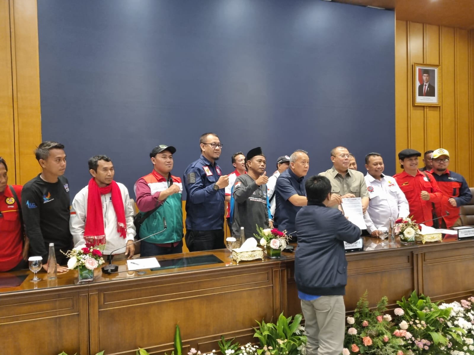 Perwakilan Massa Buruh Diterima DPR, Aspirasi Disampaikan Lewat Dialog