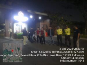 🚨 PATROLI KRYD POLSEK BEKASI UTARA, ANTISIPASI GUANTIBMAS