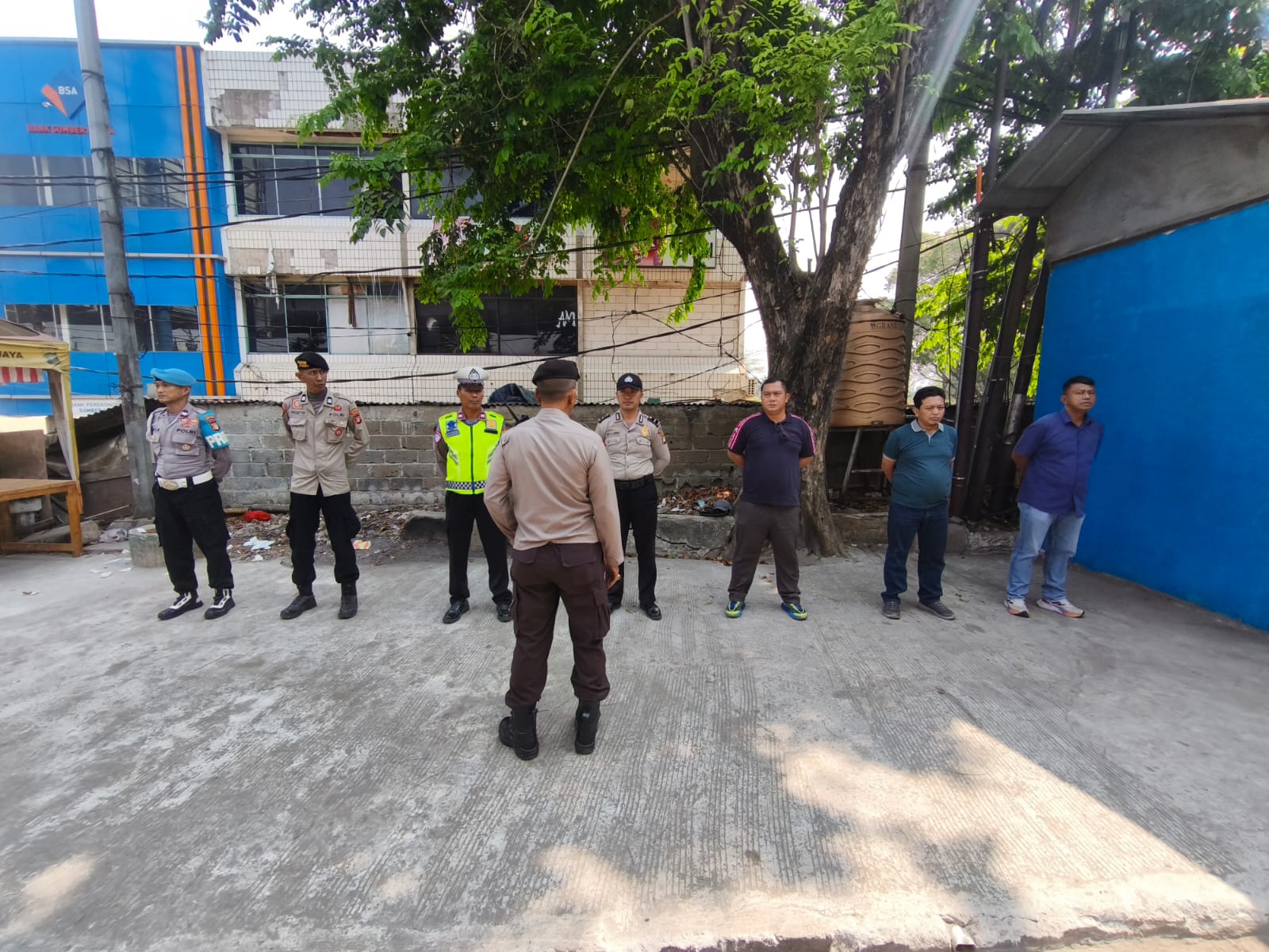 Polres Metro Bekasi Kota Gelar Gladi Simulasi Penyekatan di Perbatasan Bekasi-Jakarta Timur