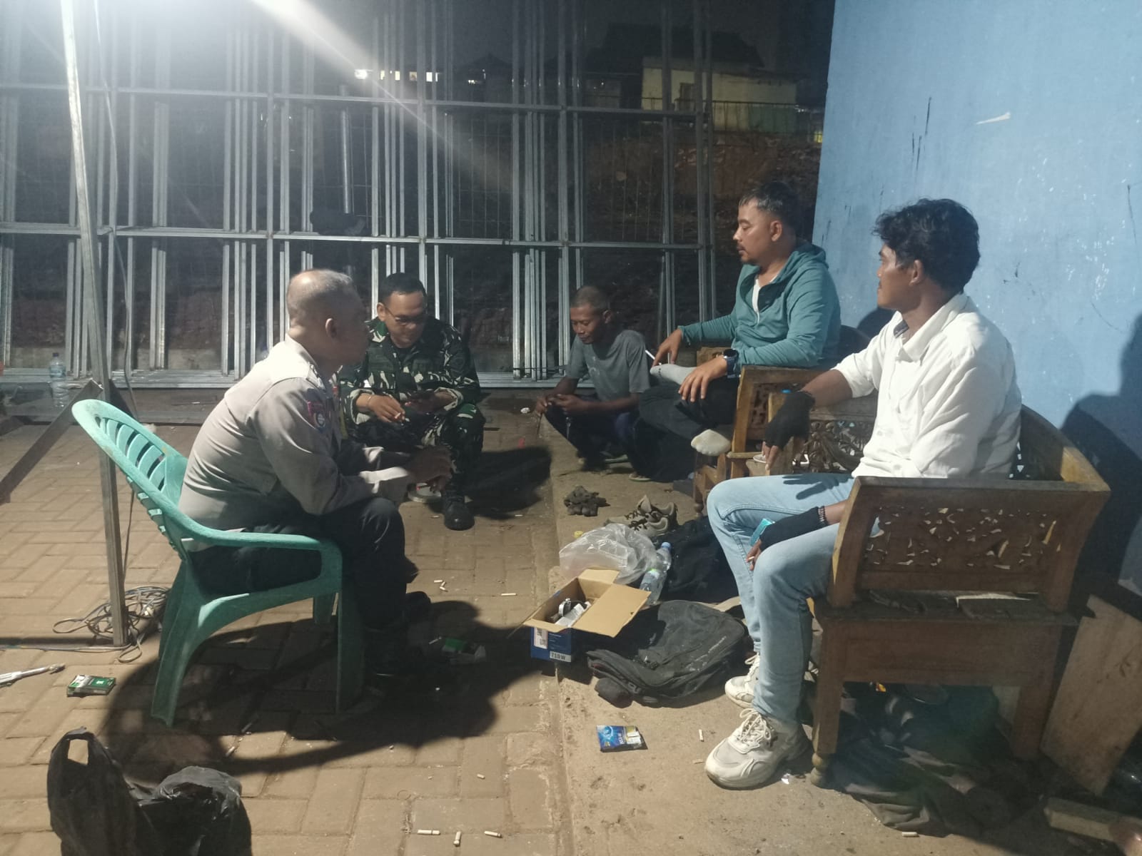 Jaga Jakarta On The Spot, Polsek Bantargebang Serap Aspirasi dan Perkuat Sinergi dengan Warga Ciketingudik
