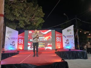 Kapolsek Bekasi Barat Sosialisasikan Maklumat Kapolres kepada Warga Jakasampurna