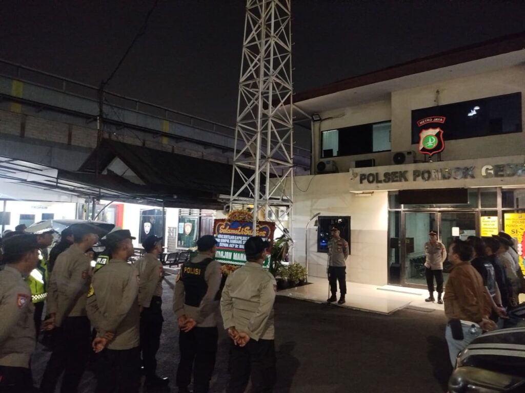 Kapolsek Pondok Gede Intensifkan KRYD, Antisipasi Tawuran hingga Kejahatan Jalanan