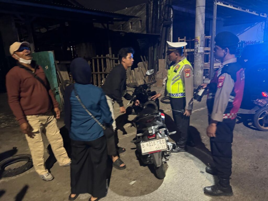 Jaga Jakarta On The Spot : Gelar Razia dan Patroli Polsek Bekasi Barat Cegah Tawuran