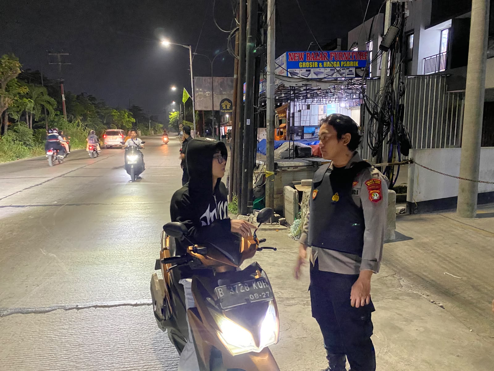 Sisir Jalur Rawan Selatan Bekasi, Tim 3 Kuda Nil Kawal Keamanan Malam