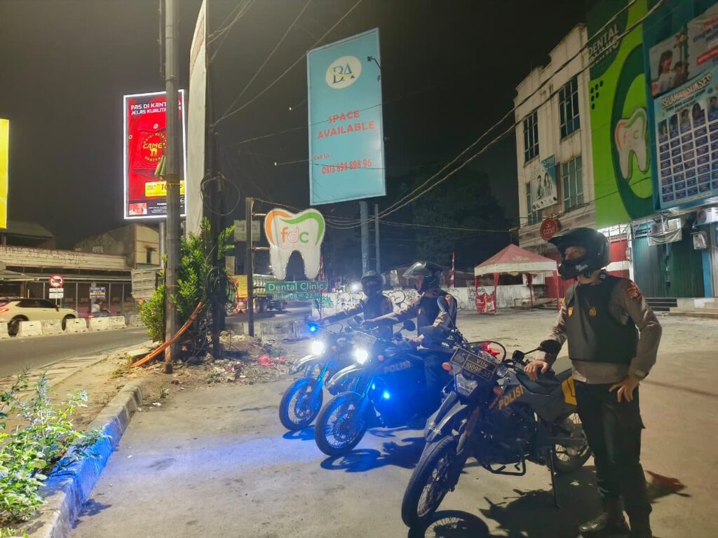 Antisipasi Gangguan Kamtibmas Dini Hari, Tim Kuda Nil Sisir Jalur Protokol Pondok Gede hingga Jatiasih