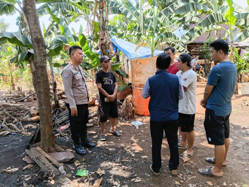 JAGA JAKARTA ON THE SPOT, BHABINKAMTIBMAS SERAP ASPIRASI MASYARAKAT, AJAK WARGA WASPADA KEBAKARAN PADA MUSIM KEMARAU PANJANG