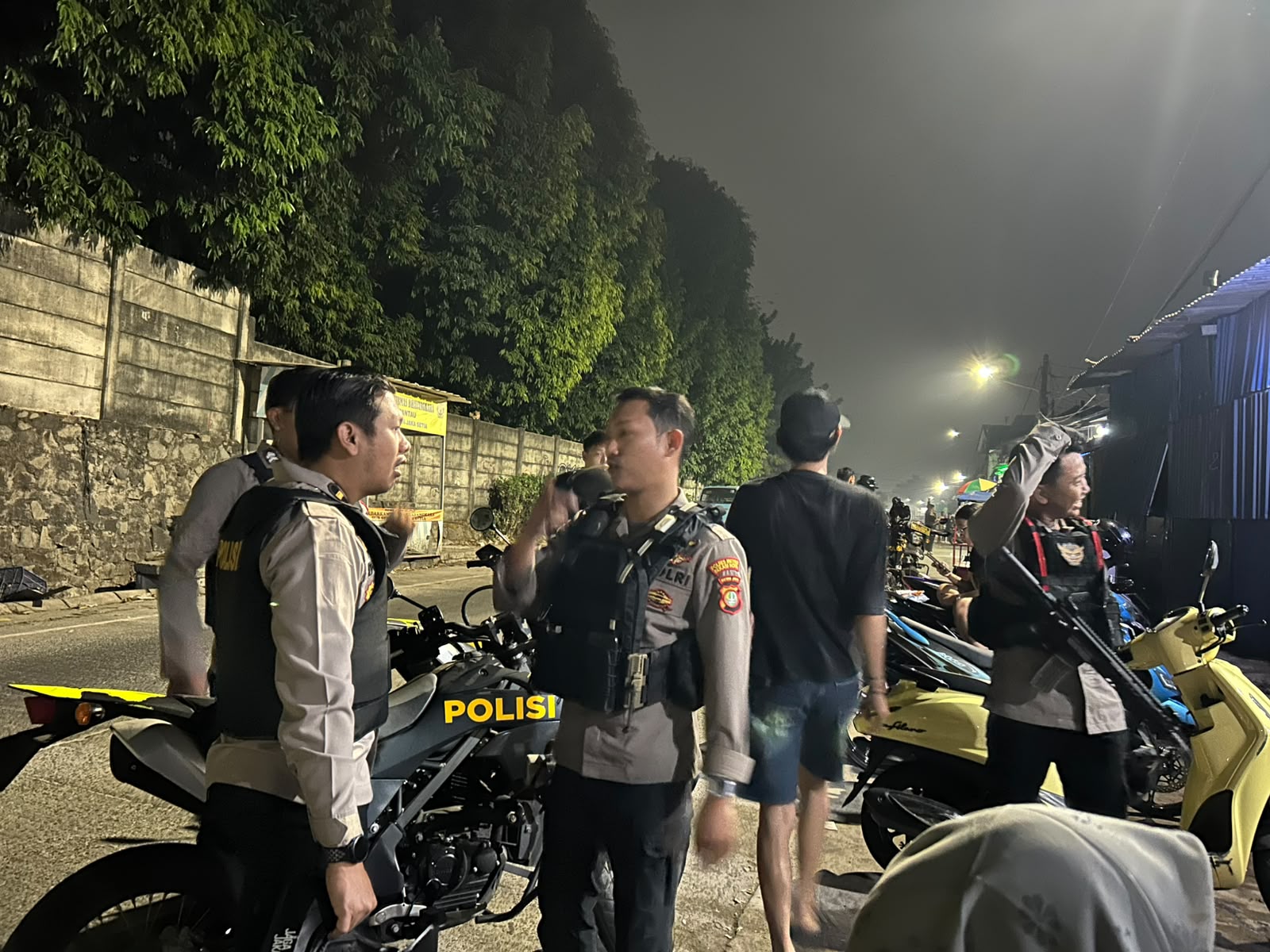 Patroli Jaga Jakarta Tim 3 Singa Sisir Jalur Kalimalang hingga Fly Over Cipendawa