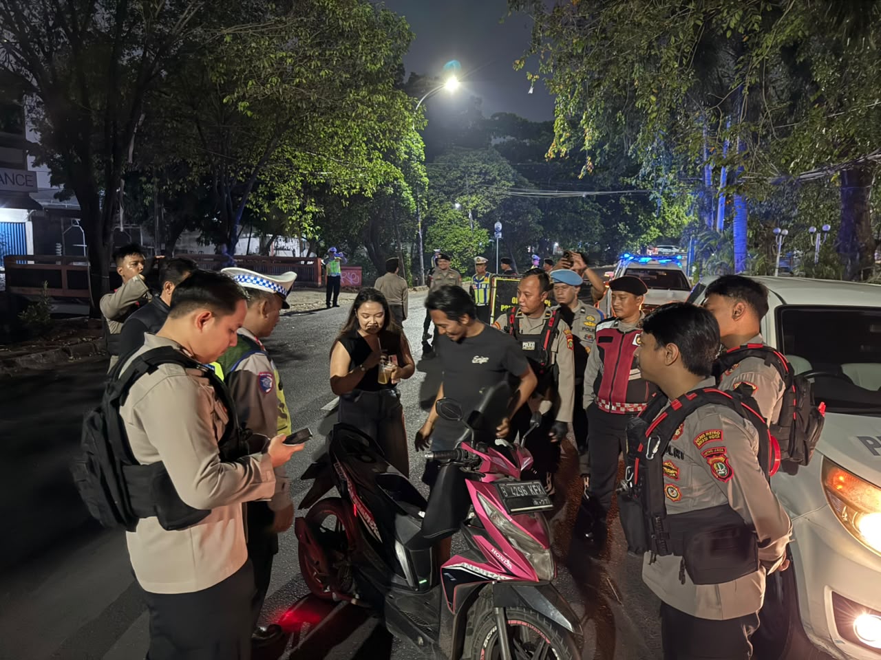 Tim 2 Perintis Presisi Gelar Operasi Kejahatan Jalanan di Lintas Wilayah Kota Bekasi