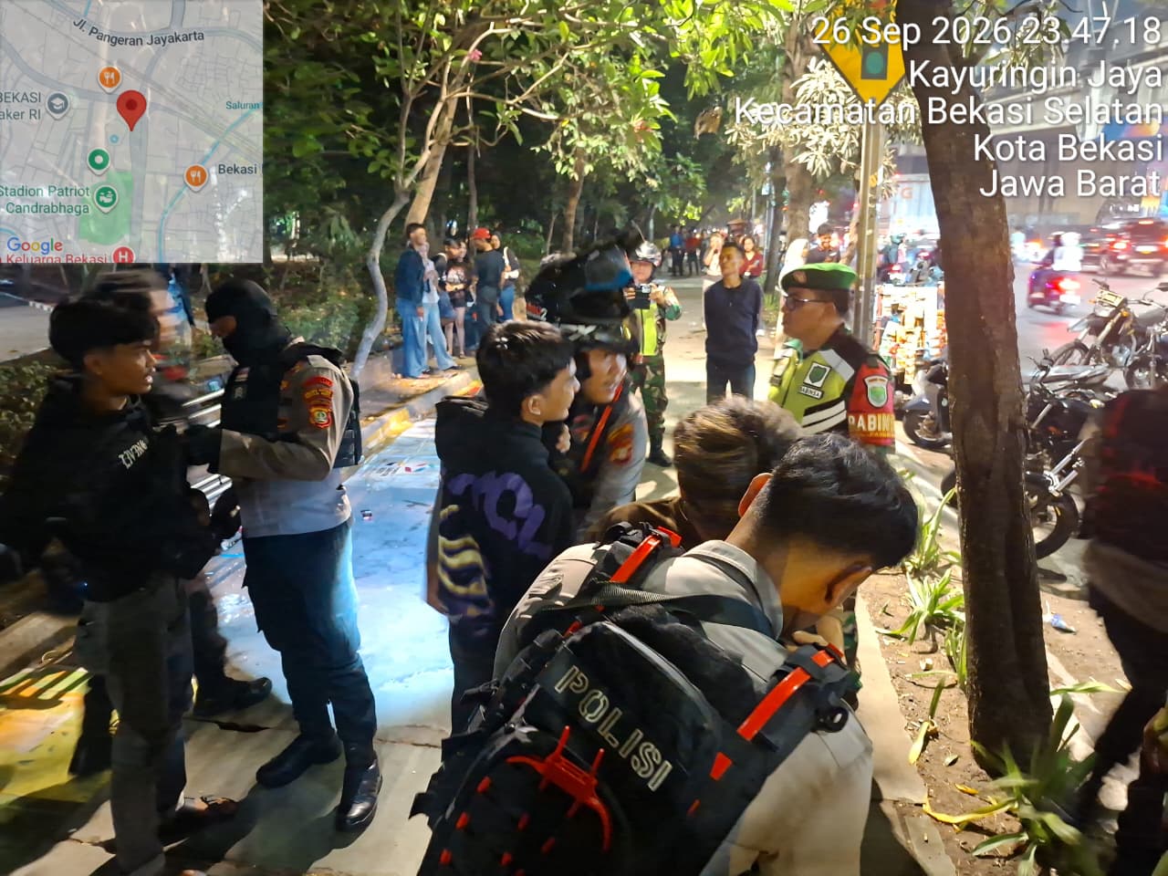 Respons Cepat Aduan Keramaian dan Kemacetan di Jalan Ahmad Yani