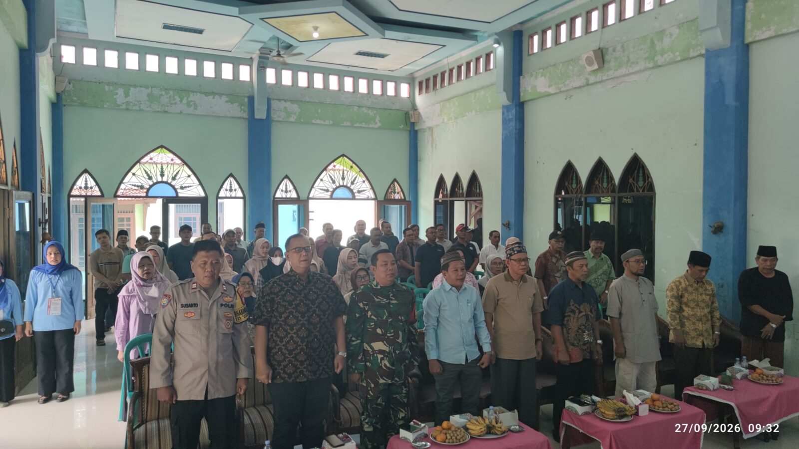 Terpilih Aklamasi, Bhabinkamtibmas dan Babinsa Hadiri Pemilihan Ketua RW 01 Jakasampurna