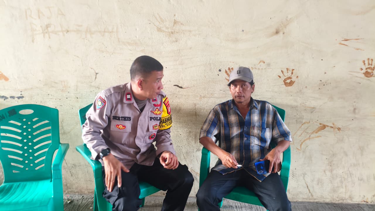 Sambang Tokoh Masyarakat, Polsek Pondok Gede Ajak Warga Aktifkan Siskamling di Jatibening Baru